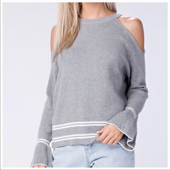 💕Cold Shoulder Sweater💕 - Picture 3 of 5